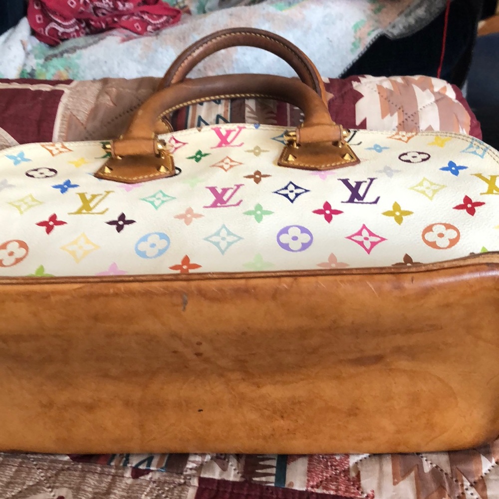 LV authentic alma pm monogram satchel
